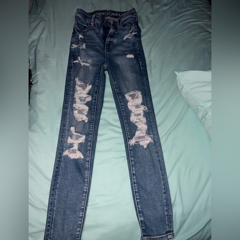 American eagle super skinny jeans